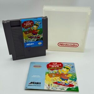 Vintage Nintendo NES The Simpsons: Bart vs. The Space Mutants